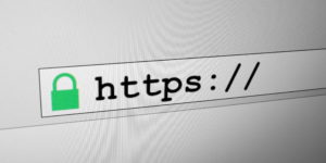 HTTPS Verschlüsselung sichtbar in der Adressleiste
